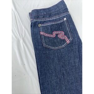 NWT Alpinestars Y2k Low Rise Dark Wash Indigo Roulette Skinny Jeans 32x34